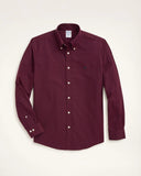 Shirt with Button-Down Collar