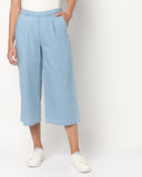 Lightweight Culottes with Semi-Elasticated Waist