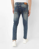 Low-Rise Cropped Skinny Fit Jeans