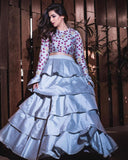 Colour Beautiful Ruffle Skirt Top