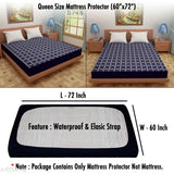 Dream Care Printed Mattress Protector for King Size Bed