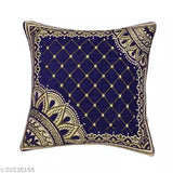 HOME DECOR Polyster & Microfiber Abstract Design 5 Cushion Cover