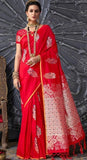 Red Colour Silk Saree