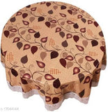Beautiful Printed 4 Seater Round Dining Table Cover(60 Inches round) Design-10