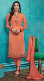 Best Peach Colour Salwar Suit