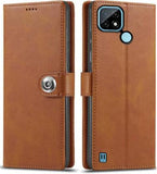 SHINESTAR. Back Cover for Realme C21y, Realme C21  (Brown)