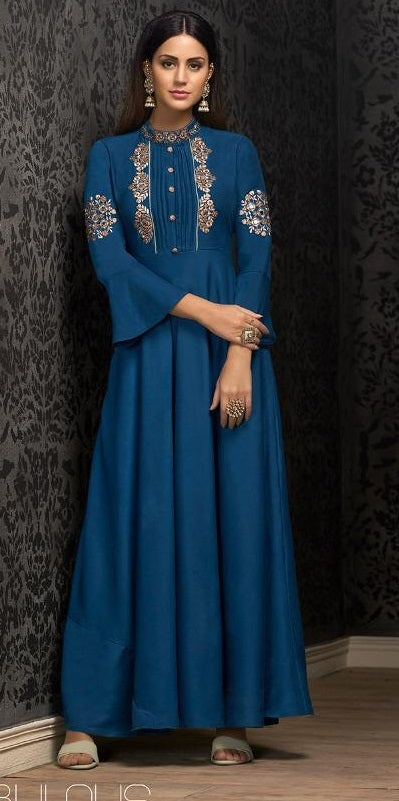 Indian Designer  Floor Length Gown