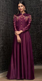 Indian Designer Colour Party Wear Floor Length Gown