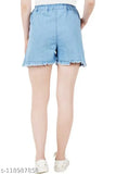 Denim short for women.