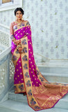 Best Pathani Silk Festival Wear Saree