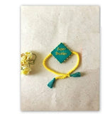 Thread Embroidered Rakhi