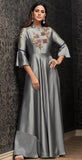 Latest Gray Colour Party wear Floor Length Gown