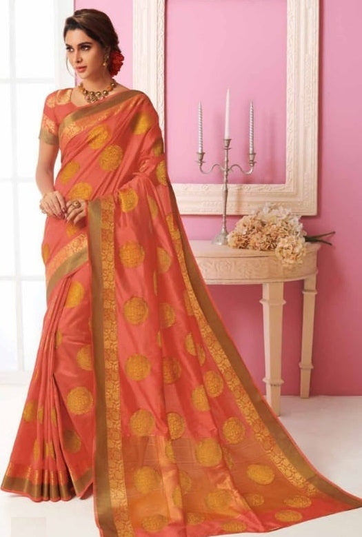 Heavy Raw Silk Saree
