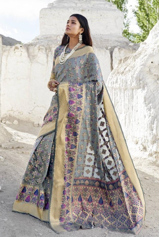 Indian Wear Patola Silk Saree