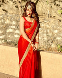 Hiba Nawab In Silk Fancy Saree
