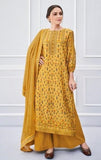 Mustard Yellow Colour Digital Printed Plazzo Suit