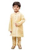 Cream Colour Kid's Wear Kurta Pyjama