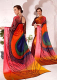 Best Color Printed Silk Saree
