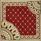 HOME DECOR Polyster & Microfiber Abstract Design 5 Cushion Cover