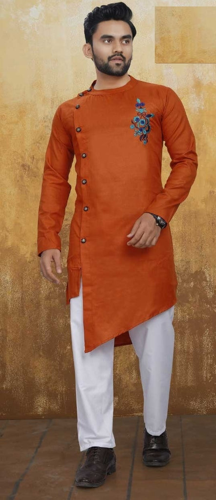 Festival Wear Cotton Kurta Pajama