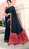Style In Rama Green Colour Silk Saree