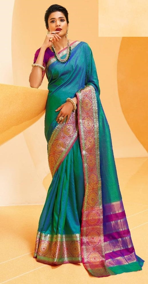 Indian Silk Indian Festival Wear Saree