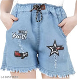 Denim short for women.