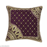 HOME DECOR Polyster & Microfiber Abstract Design 5 Cushion Cover