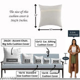 Classic Digital Desgin Decorative Cushion Covers (16 X 16 Inch)Set of 5